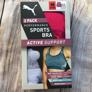 ‼️SOLD‼️PUMA Sports Bras 2pk